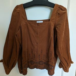 Madewell Corduroy Top